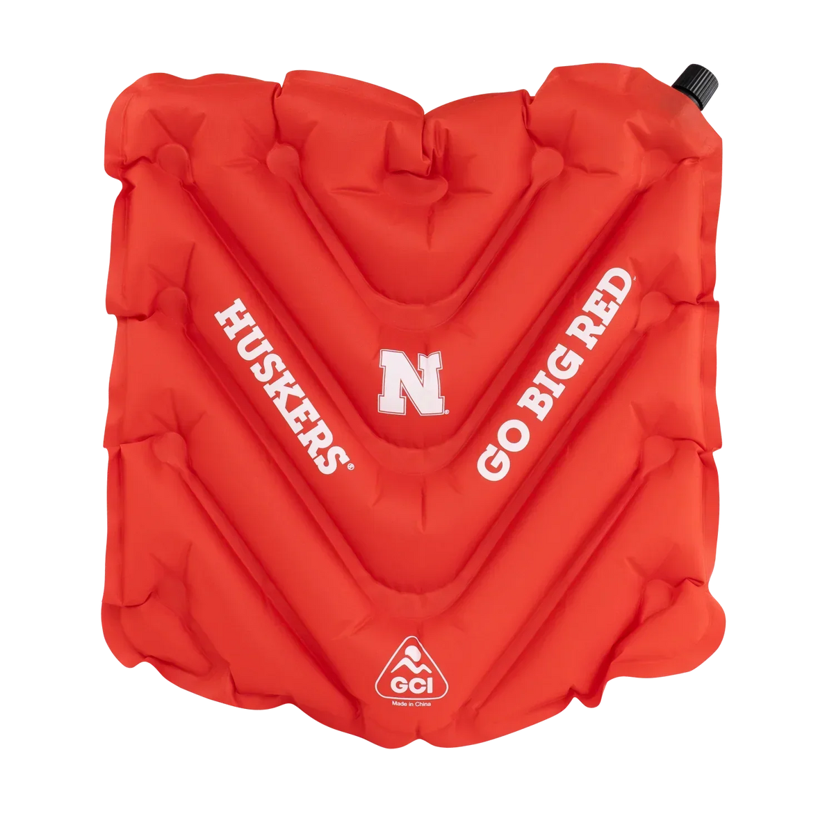 College V Seat™ Inflatable Stadium Cushion - Nebraska Cornhuskers - Outdoor Bottle Choice